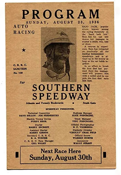 The Outlaw of the Oval: RaJo Jack and the Legend of "The Brown Bullet"