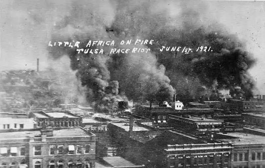 It was a Massacre, Not a Riot! Black Wall Street - Greenwood Tulsa, Oklahoma