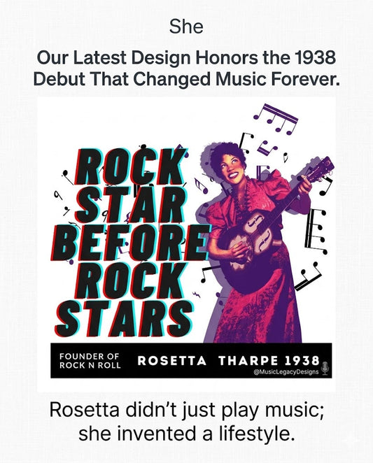 Rosetta Tharpe: The Godmother Who Rocked Before the Kings